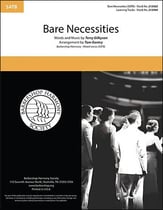 Bare Necessities SATB choral sheet music cover